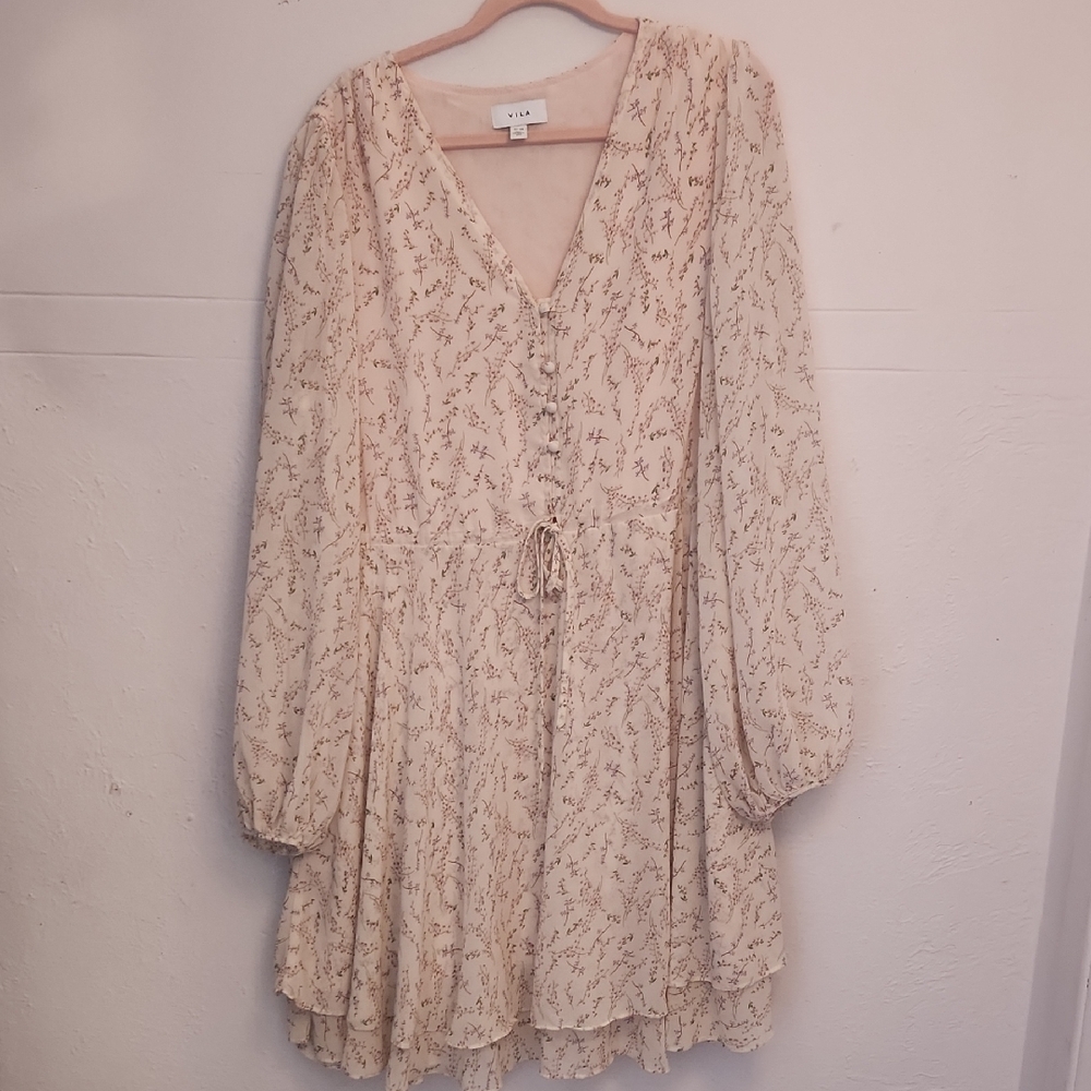 Vila Mini Floral Dress
